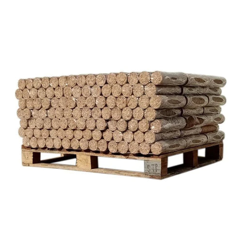 Madera densificada – Madera dura – 1/2 palet de 538 kg