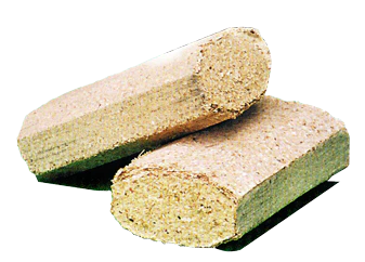 Troncos de madera prensada tecsabuch crépito (palet de 1 t)