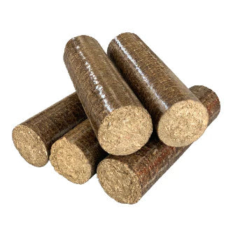 Troncos prensados de madera dura 100 % – Palet de 1040 kg 