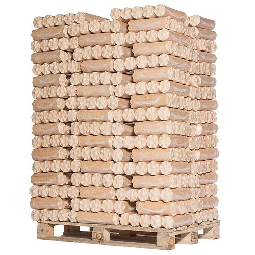 Madera densificada – 100% madera blanda – Palet de 960 kg
